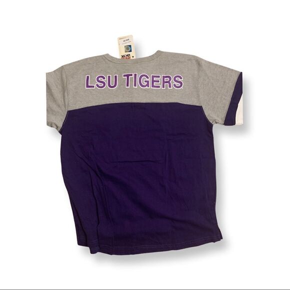 NWT Womens LSU Team Shirt with Draw String Collar   - Picture 7 of 15